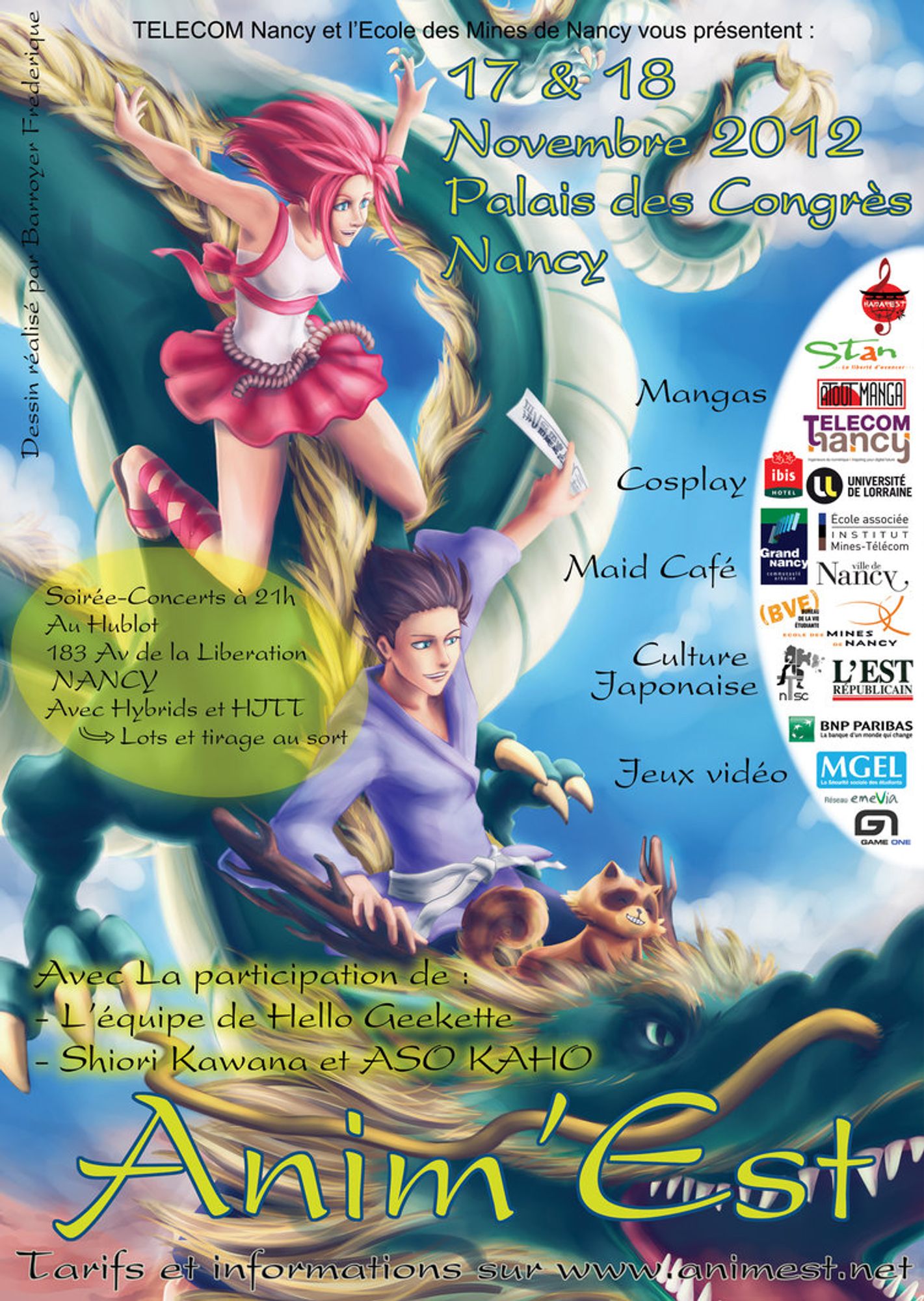 Affiche de l'année 2012
