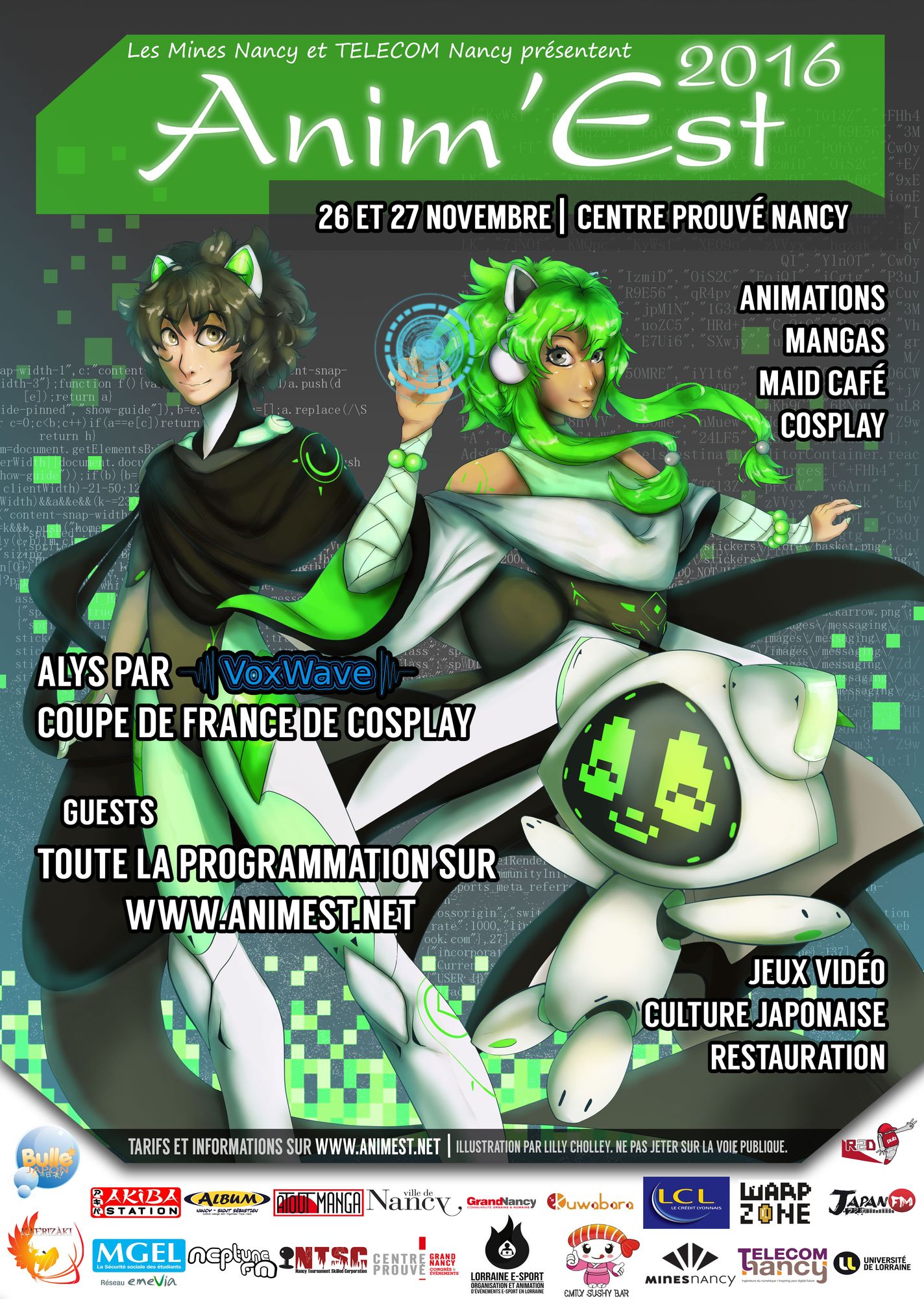 Affiche de l'année 2016