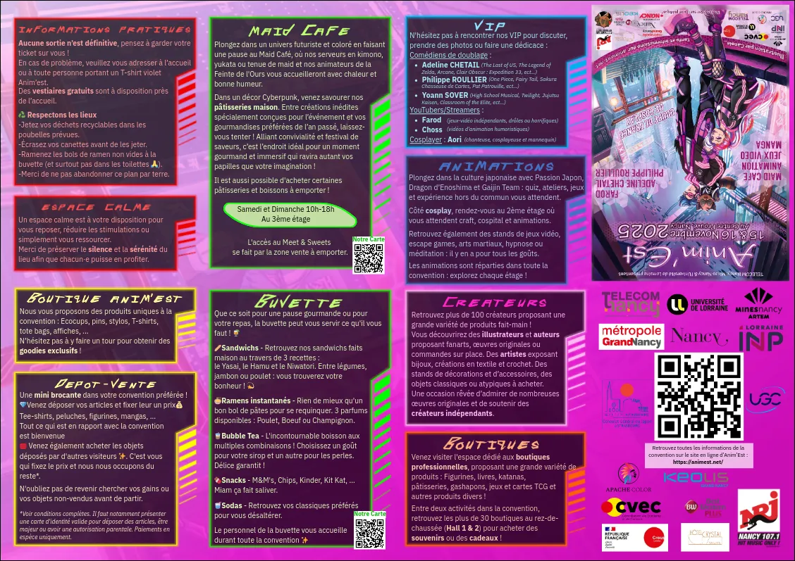 Aperçu du livret visiteur